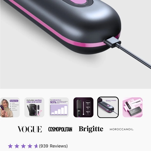 Numoya GoBrush Pro with Cream Case - Picture 5 of 7